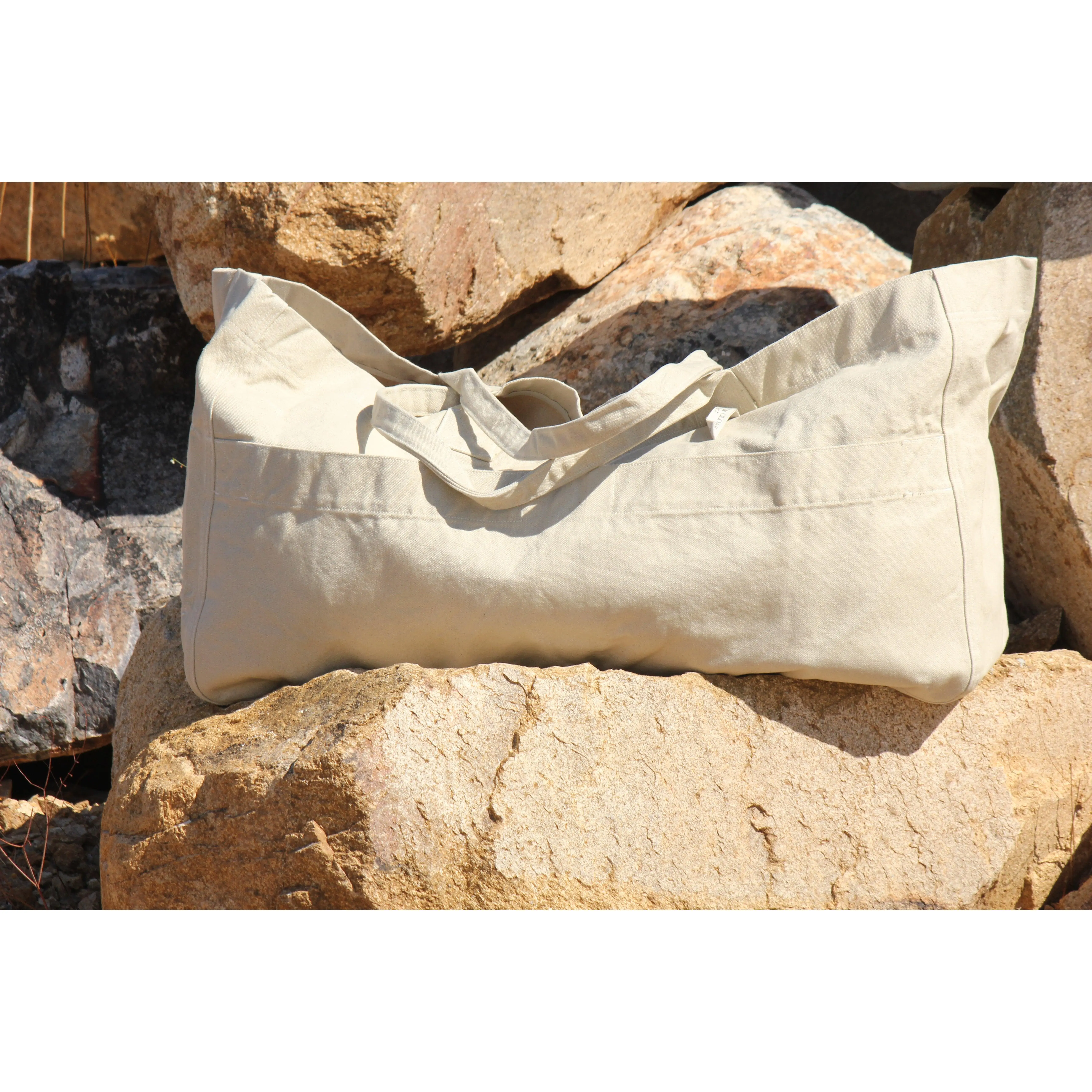 H&C ® Spacious Haversack Bag - Sand Dune