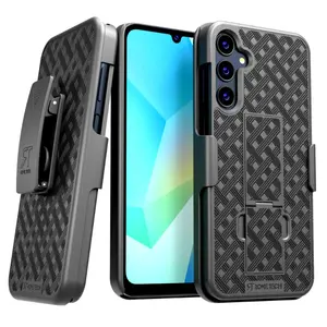 For Samsung Galaxy A16 (2024) Rome Tech Belt Clip Holster Hybrid Phone Case Cover