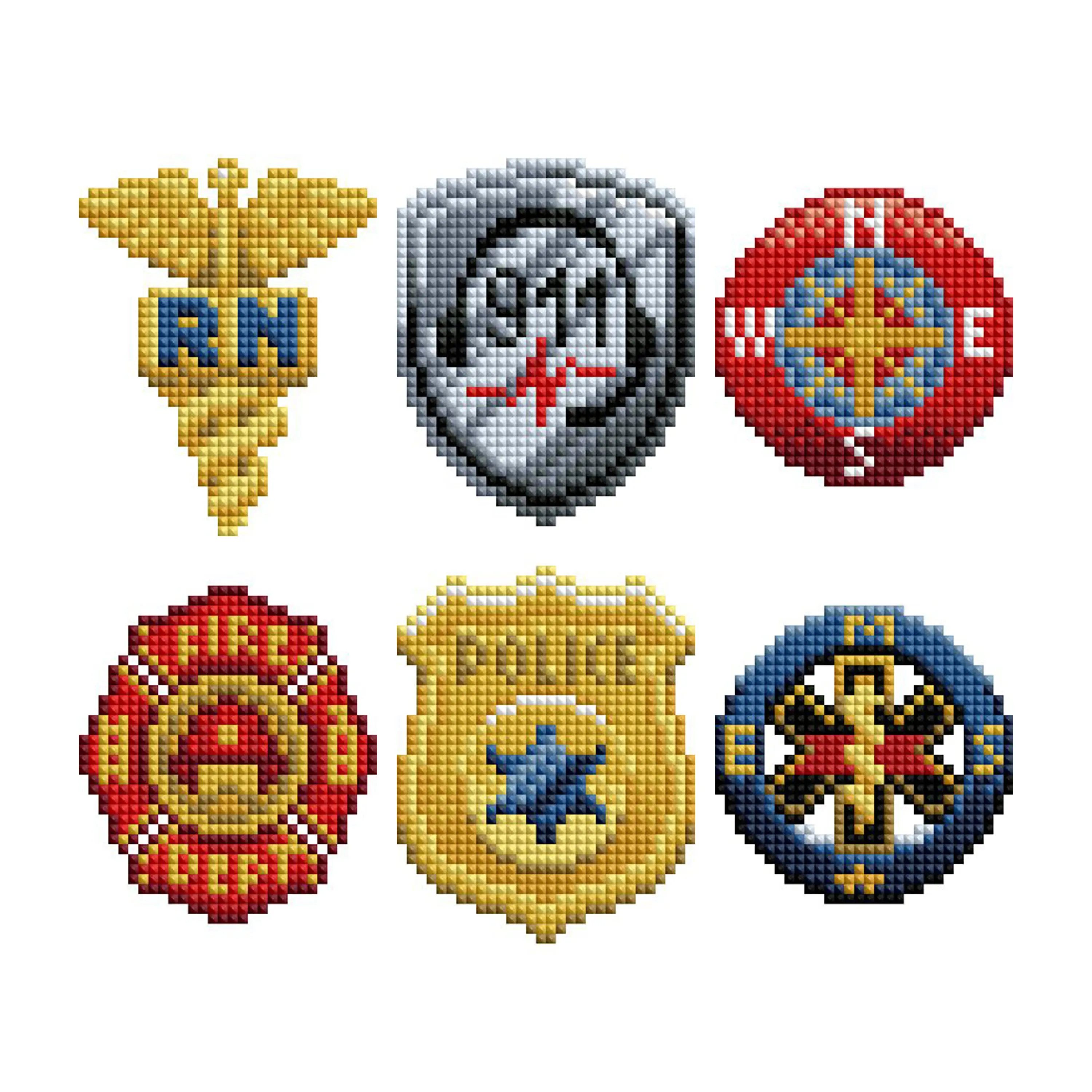 Diamond Art Club® Service Badges - Mini Dazzles™ Diamond Painting Kit