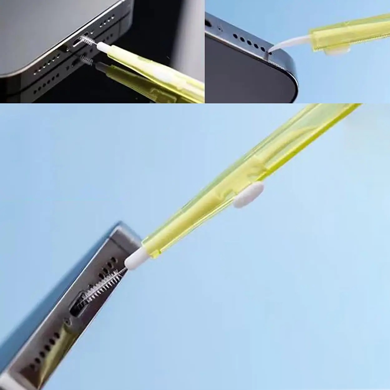 5 Pack Cell Phone Cleaning Kit iPhone Charging Port Dual Side Cleaning ...