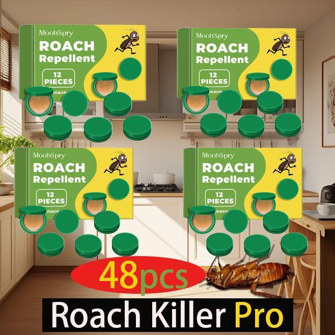 Cockroach Infested Cable Box Roach Repellent (12pcs/box, select boxes), quick-action bait limited ...