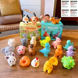 10-Piece Farm Animal Toy Set, Unisex Learning Toys, Dinosaur Study Kit, Pre-Education Playset for Boys & Girls