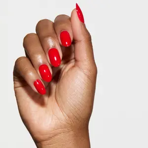 Static Nails Like-Acrylic Reusable Pop-On Manicures - Juicy Red Round - The Better, Long-Lasting Alternative to Salon Gels, Dips, Acrylics, and Press-On Nails