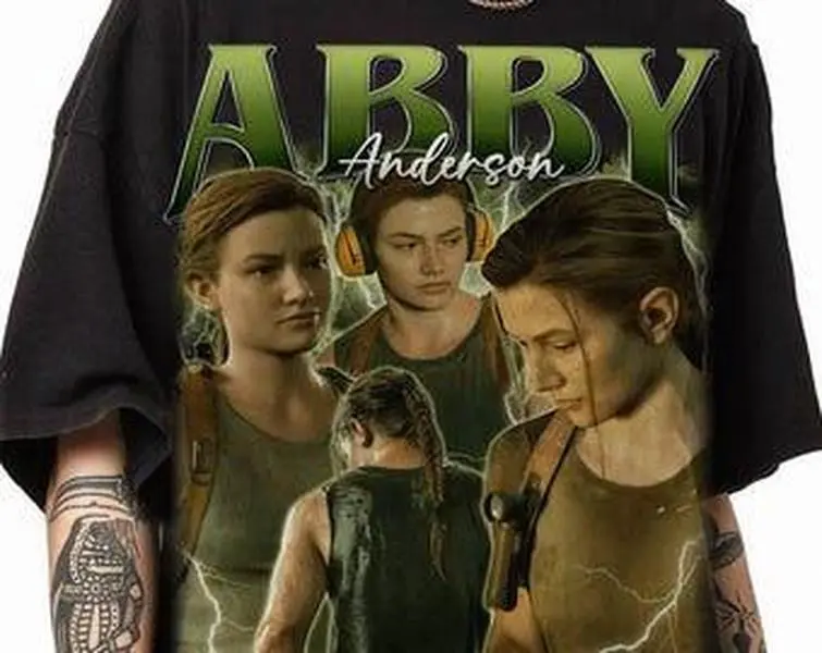 Limited Abby Anderson The last of Us Vintage T-Shirt, Gift For Him, Gift For Her, Abby Anderson 90s Vintage Bootleg Shirt Gift for Men and Women