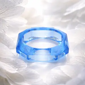 Crystal Clear Colored Bangles