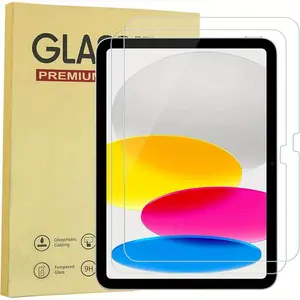iPad Screen Protector Film Set for iPad 11/10 Gen (2022), 9h Hardness Anti-Scratch Bubble-Free HD Transparent Full Coverage Easy Install
