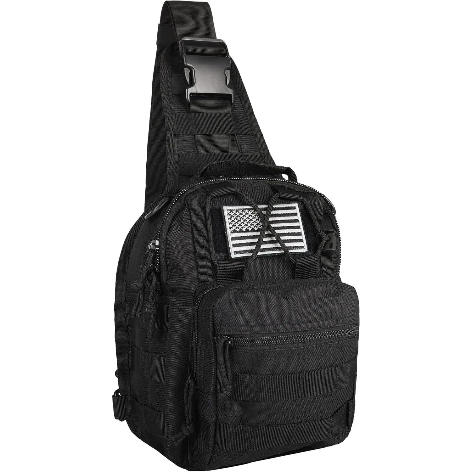 Tactical Backpack-1000D Waterproof Military Backpack/Laser-Cut/CCW Bags Sling Bag Tactical Satchel Shoulder Bag Men