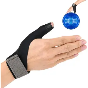 Elastic Bowling Thumb Grip Sleeve — Bowler Thumb Guard, Protective Support Glove, Bowling Thumb Accessory Glove for Bowling Sports, Exercises, and Workouts