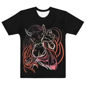 Day Walker All Over Black Tee