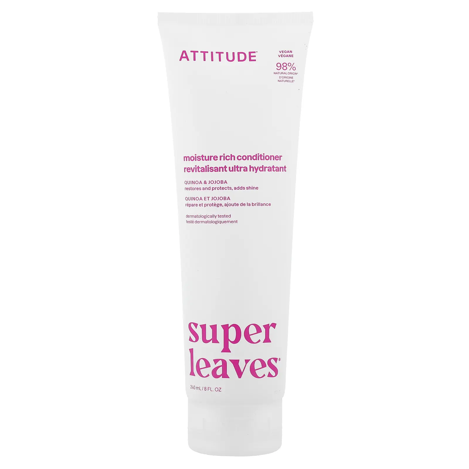 ATTITUDE Super Leaves®, Moisture Rich Conditioner, 8 fl oz (240 ml)