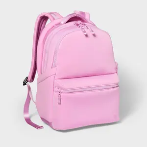 14 L Faux Neoprene All-In-Motion Backpack Pink