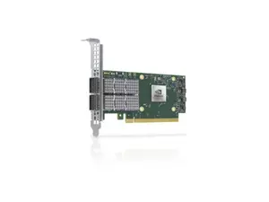 NVIDIA ConnectX-6 Dx Ethernet SmartNIC - PCI Express 4.0 x16 - 100 Gbit/s Data Transfer Rate - 2 Port(s) - Optical Fiber - 100GBase-X - QSFP56 - Plug-in Card | MCX623106AN-CDAT