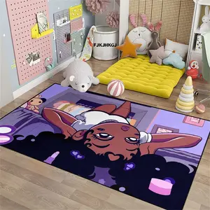 Black Girl Area Rug for Bedroom African American Girls Floor Rugs for Living ... Does not apply