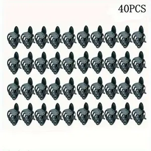 40Pcs Garden Plant Clips Butterfly Orchid Flower Support Clamp Fruit Vegetable Stem Vine Grafting Supplies Garden Tools