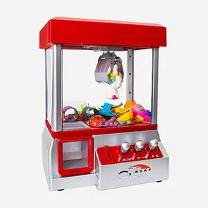 Bundaloo Original Mini Claw Machine Arcade Game - Red