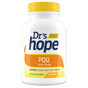 Dr's Hope PQQ - 30ct | 20mg Serving | Sugar-Free | Supports Heart & Brain Health | Best Quality Ingredients | Made in USA