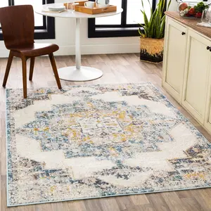 Livabliss AKR2309-5373 5 ft. 3 in. x 7 ft. 3 in. Ankara Machine Woven Rug - 100 Percent Polypropylene