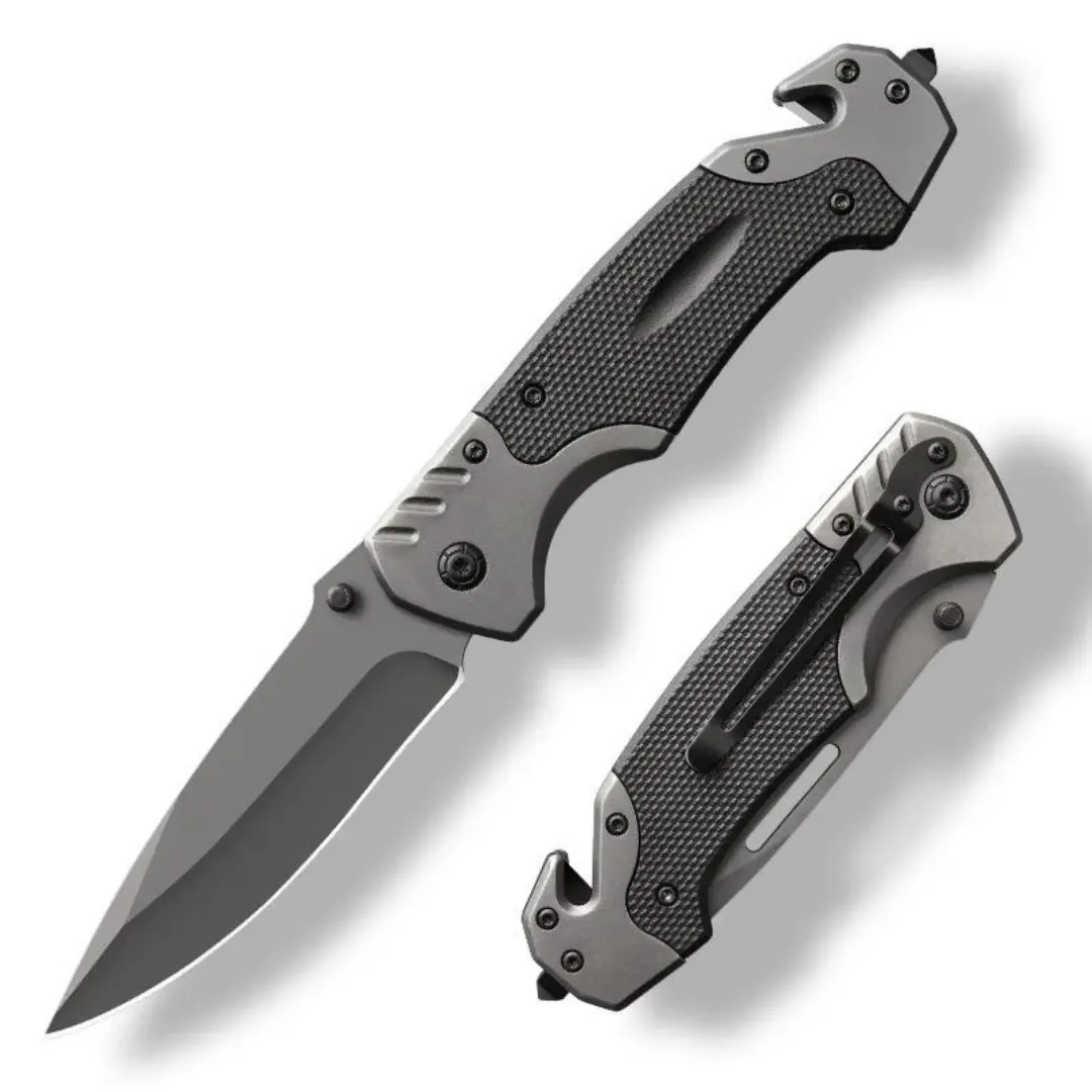 Folding knife, pocket knife, high-quality small knife, back clip knife, multifunctional folding knife, fruit knife, holiday gift