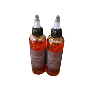 Extreme Hair & Nail Golden Growth Oil - Indian Ayurvedic Herbs + Pumpkin for STRONGER LONGER HEALTHIER HAIR AND NAILS Haircare Smooth