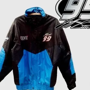 Jeff Burton Leather Chase Authentic Jacket