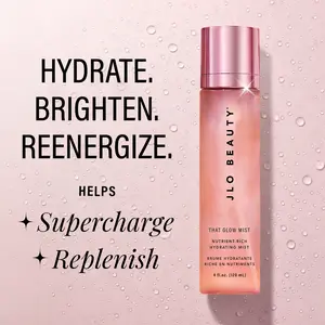 JLo Beauty That Glow Mist Hydrating Face Mist – Niacinamide & Pro-Vitamin B5 Facial Spray to Instantly Hydrate, Refresh Skin, Brighten Complexion & Boost Glow Moisturizing Brightening Moisturize