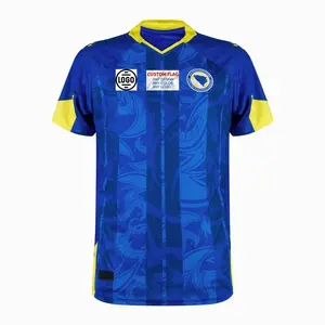 Personalized Bosnia & Herzegovina Soccer Jersey Full Set World Cup 2026, Custom Name Number Logo National Soccer Jersey X