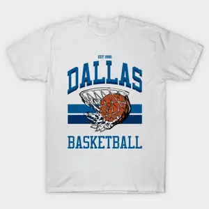 Varsity Style Dallas Basketball T-Shirt 8DD