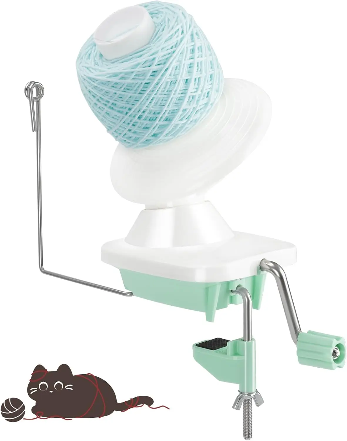 Yarn Winder  Yarn Ball Winder & Spinner for Crocheting and Knitting 4oz, The Yarn Helper for Knitting Enthusiast