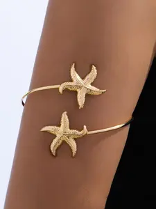 2026 New Arm Ring Bracelet Starfish Shell Design Bohemian Beach Style Boho Style Bangles Body Jewelry Accessory
