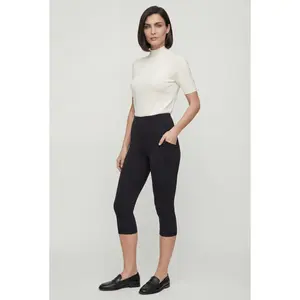 oolu™ High-Rise Capri with Pockets