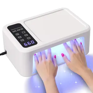 140 LEDS Nail Dryer LED Nail Lamp UV Lamp For Curing All Gel Nail Polish Motion Sensing Manicure Pedicure Salon Tool Big Space