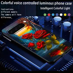 Smart Voice-Controlled Glowing Phone Case for Google Pixel Series, Night-Light Technology, Daytime Elegance, Gift for Friends & Family
