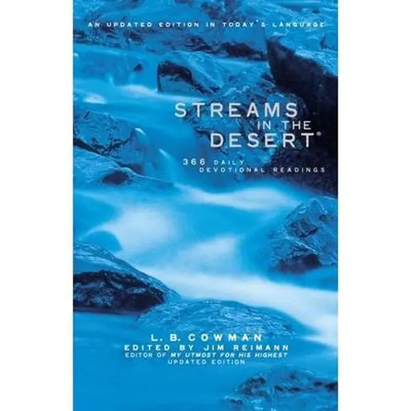 USED Book - Streams in the Desert: 366 Daily Devotional Readings by Cowman, L. B. E. (Hardcover) - english