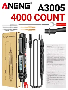 ANENG A3005 Digital Multimeter Pen, Auto-Ranging True RMS Tester with NCV Induction, Zero Live Line Identification, Measures Voltage, Resistance & Continuity, Ideal for Home & Automotive Repairs