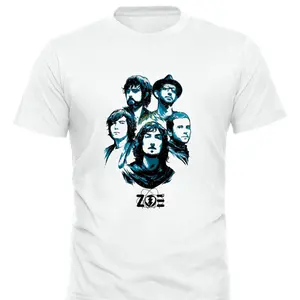 Zoe  T-Shirt with Band Design for Music Lovers