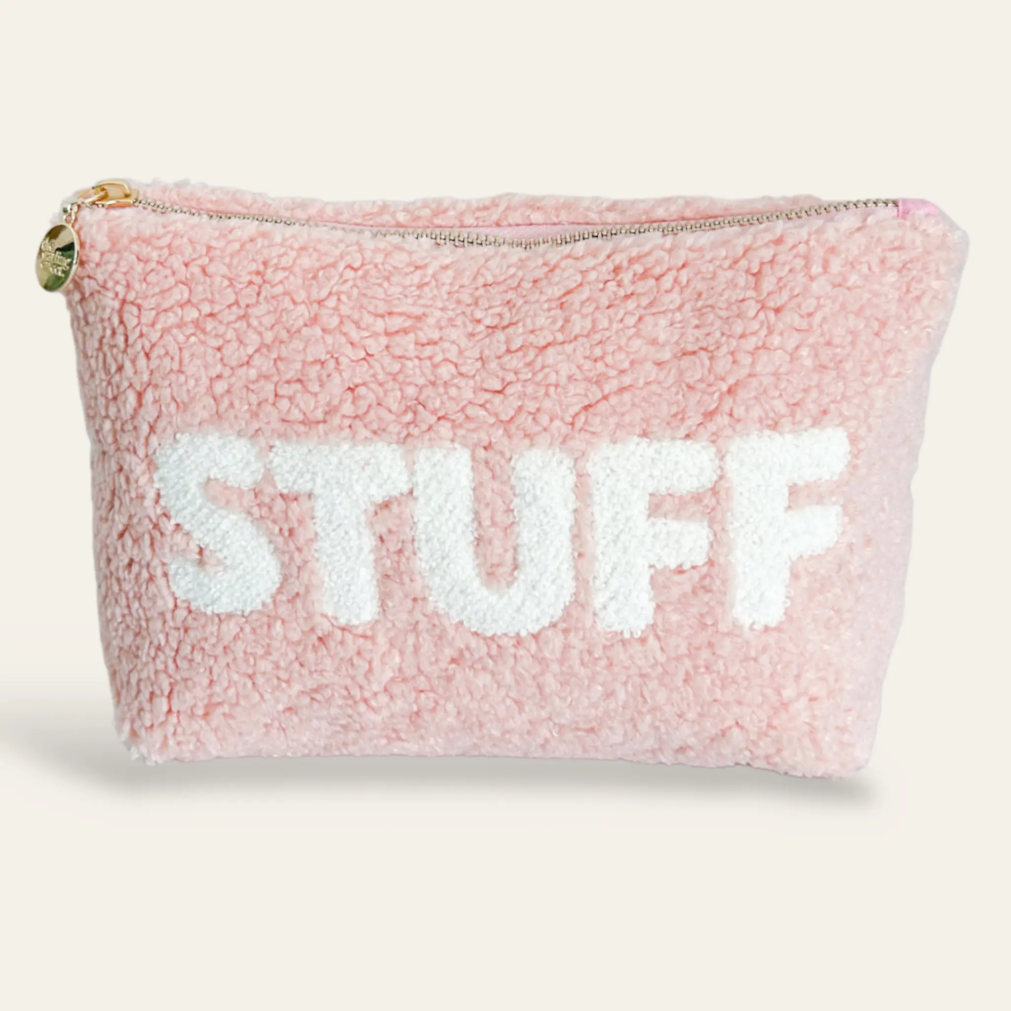 Blush Teddy Pouch - Stuff