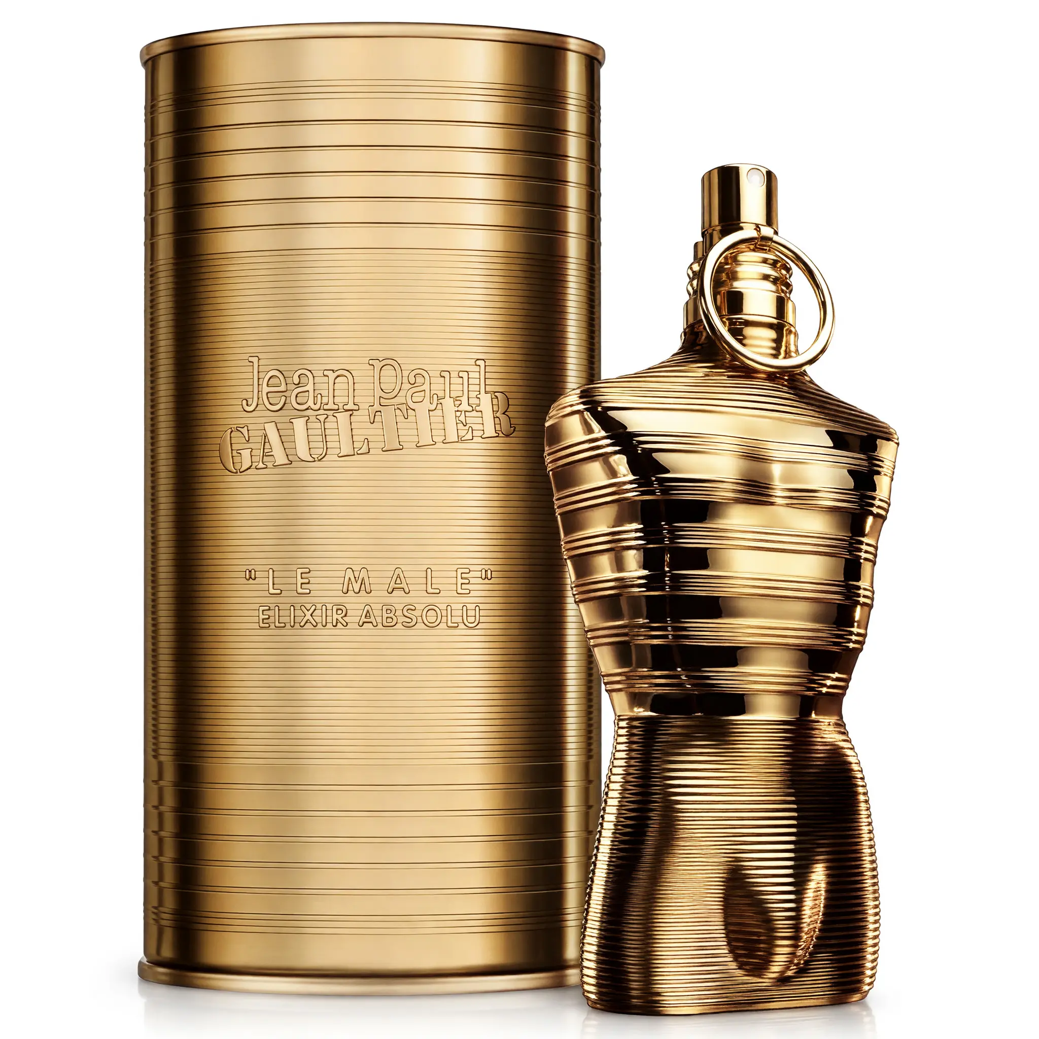 Jean Paul Gaultier Le Male Elixir Absolu, 6.8oz Parfum Spray men Oriental Spicy Cologne, Intense Perfume, Long-Lasting, Plum-Lavender