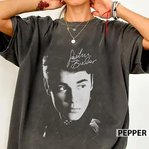 Bieber Signature Coachella Vintage Comfort Colors Shirt, Retro Music 2026 T-Shirt