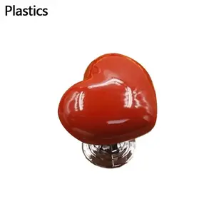 Heart Shape Toilet Presser Love Toilet Press Button Bathroom Water Tank Buttons Push Switch Bathing Room Decor Nail Protector