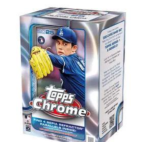 2025 Topps CHROME Baseball Blaster Box