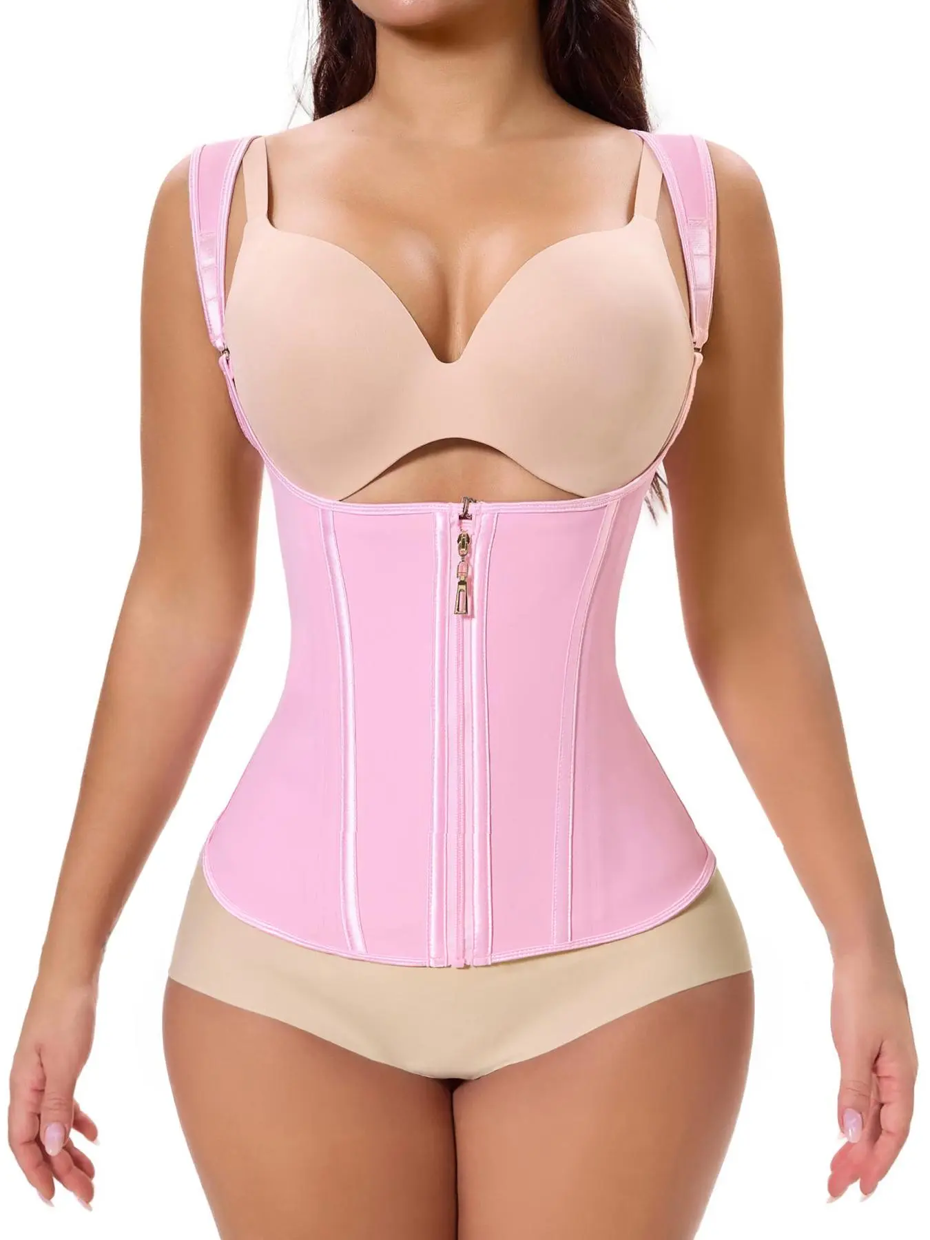 Women's Shapewear Waist Trainer, Hourglass Body Shaper Belt for Workout, Fitness & Everyday Use, Comfortable 13-bone Design, All-season Wear