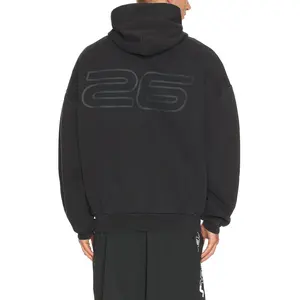 Fear of God ESSENTIALS 90'S Hoodie in Vintage Black Fear of God ESSENTIALS 90'S Hoodie in Vintage Black