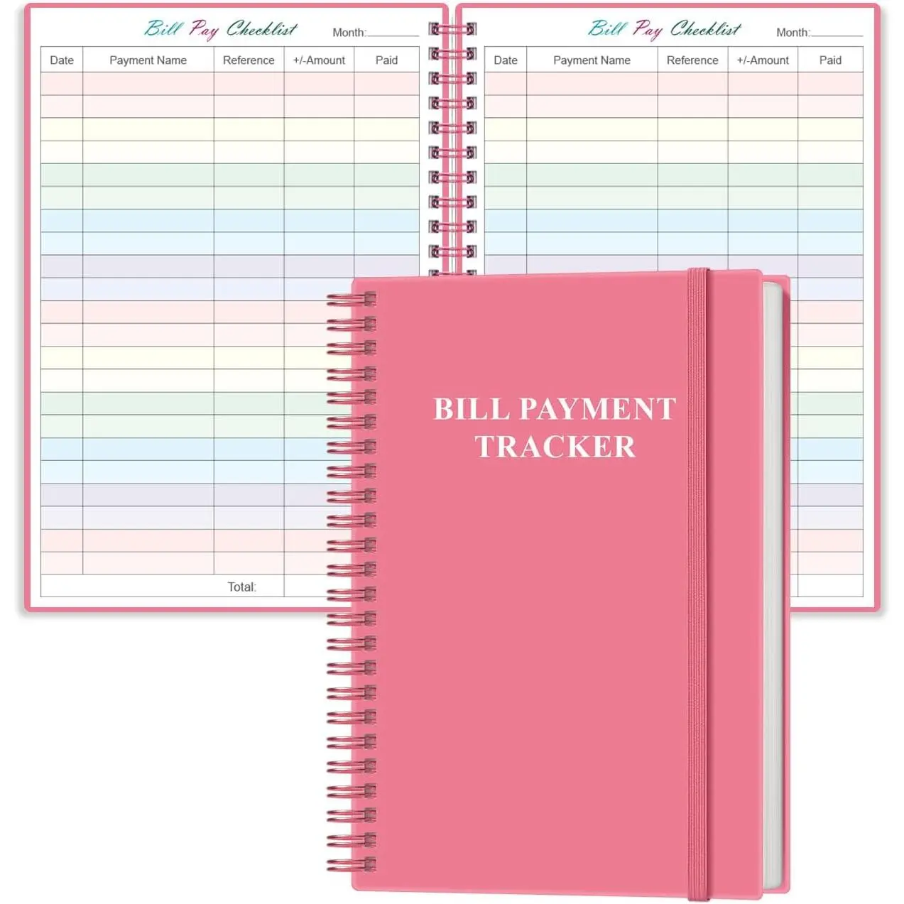 Bill Payment Checklist - Monthly Bill Organizer & Planner for Personal Budgeting Financial, Bill Payment  Notebook, 5.8" x 8.5",