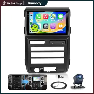 Rimoody 4G+64G for Ford F150 2009 2010 2011 2012 Car Radio Stereo,  9" 1280P Incell Touchscreen F150 Radio with DSP/32EQ Wireless Carplay Android Auto BT 5.0 2 Type-C GPS WiFi FM SWC Backup Camera