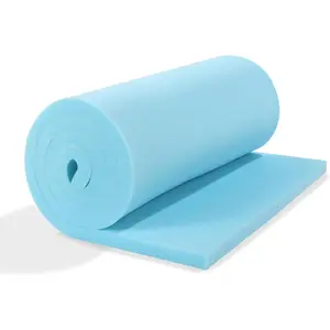 Upholstery  Memory, 1/4" Height 42" L x 24" W High Density  Padding Couch Cushion Support,Cut to Size  Furniture Replacement Pad for Sofa, Mattress Sag Support, (0.25" H, Blue)