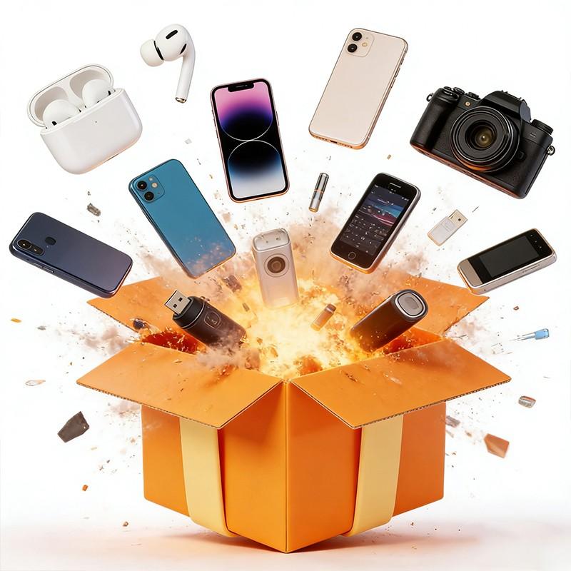 Mystery Surprise Box, Unique Gift Design, Perfect for Curious Explorers & Collectors, Creative Small Gift Option, Surprise Gifts, Unlock Unknown Surprises