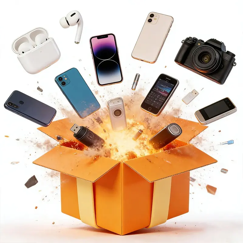 Mystery Surprise Box, Unique Gift Design, Perfect for Curious Explorers & Collectors, Creative Small Gift Option, Surprise Gifts, Unlock Unknown Surprises