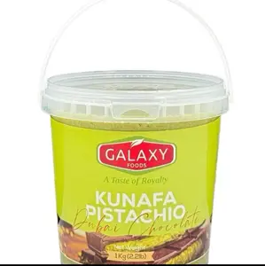 Kunafa Pistachio Dubai Chocolate Filling, 2.2 lb (1 kg)