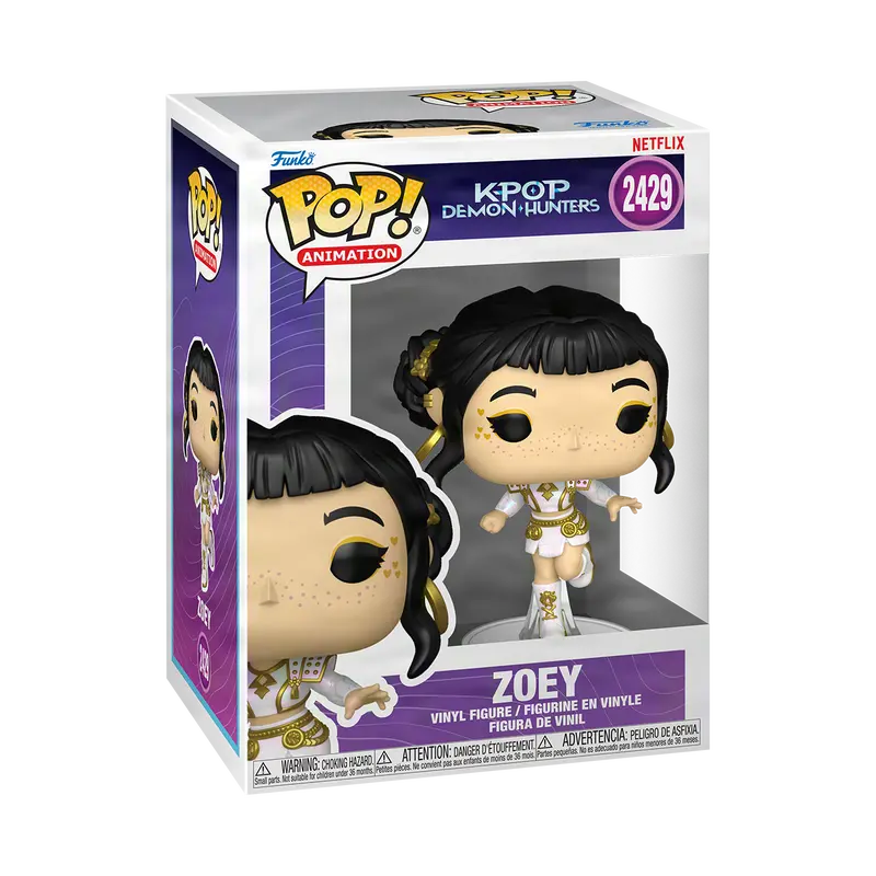 Funko Pop! K-Pop Demon Hunters - Zoey (What It Sounds Like) #2429 Collectible Pop Vinyl Figure