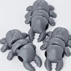 3D Printed Thermoplastic Beetle Fidget Toy - Flexible Motion Sensory Stress Relief Gift for Fidget Toy Enthusiasts